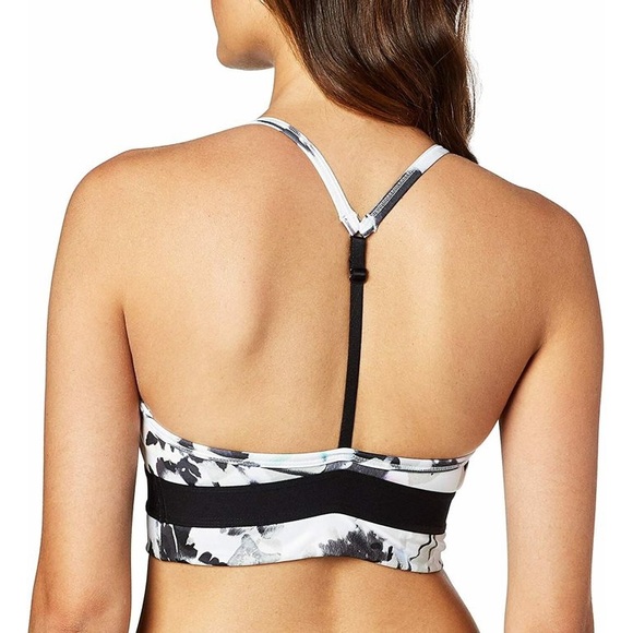 Nike Dri-Fit Women's Indy Floral Light Support Sports Bra Small - Picture 2 of 6